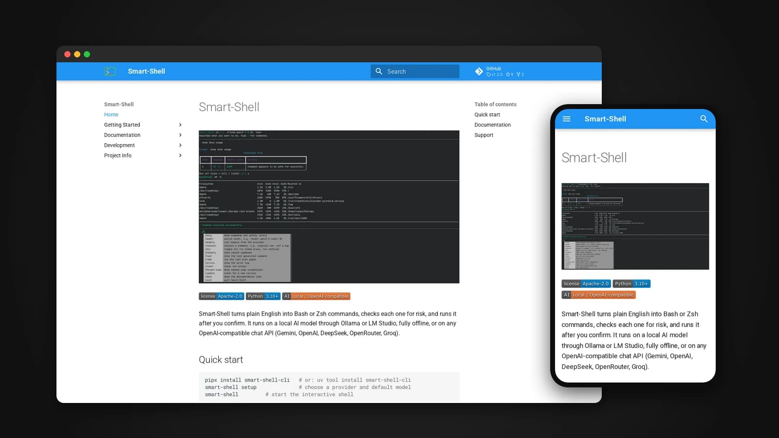 Smart-Shell turns plain English into Bash or Zsh commands, checks them for risk, and runs them only after you confirm. How its safety model evolved, why auto mode trusts an allowlist, and why it runs on local models first.